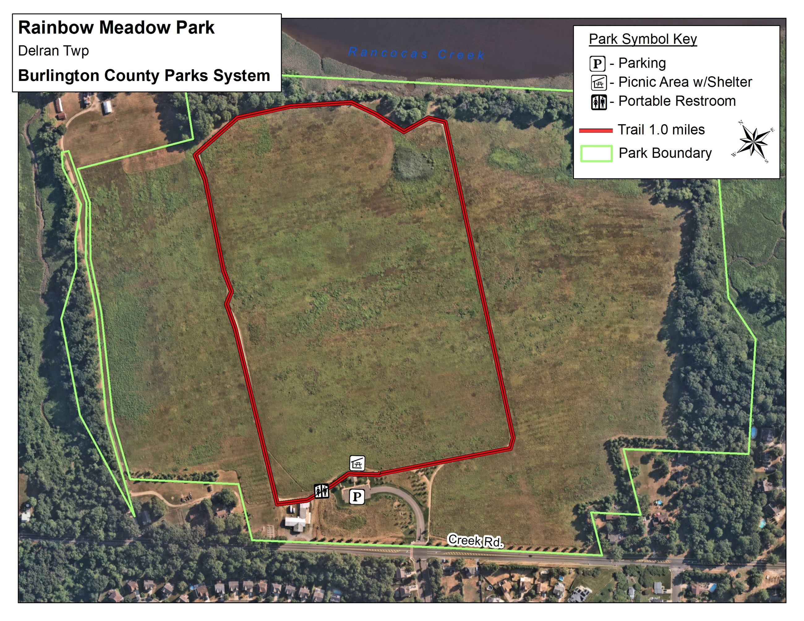 Rainbow Meadow Park Map