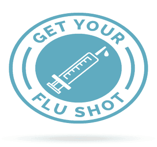 Flu shot logo