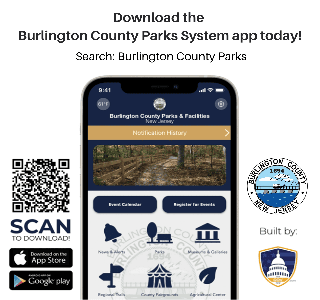 BurlCo Parks App Graphic