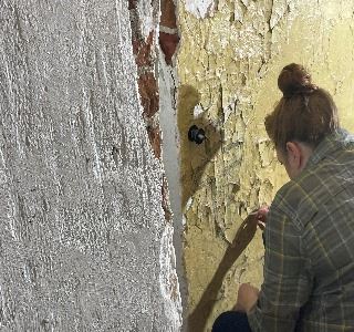 Prison Museum graffiti preservation 3