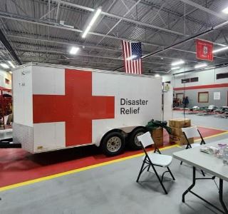 Red Cross shelter Delran 1