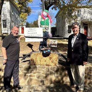 2023 scarecrow contest-scout and spider resized