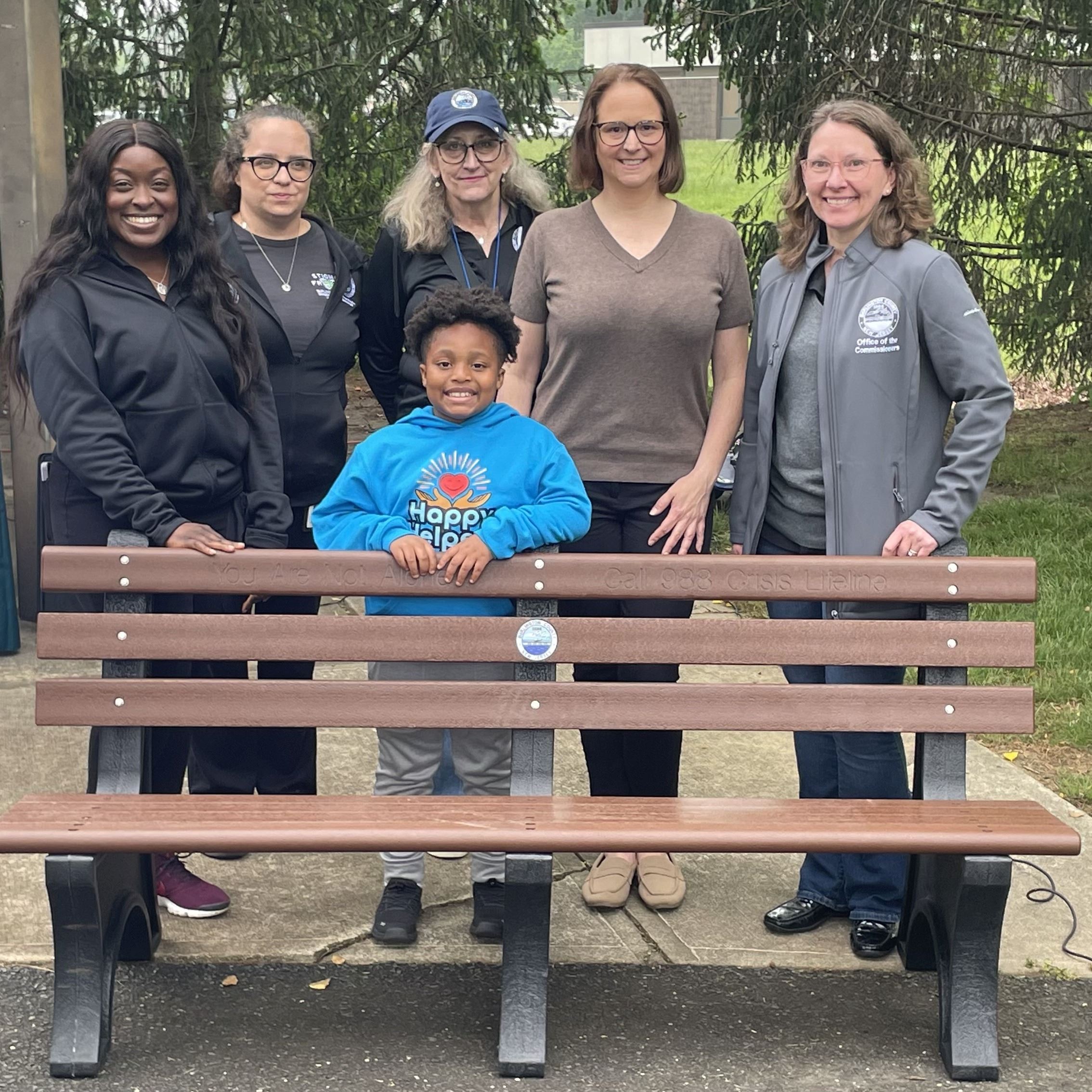 Buddy Bench unveiling 10