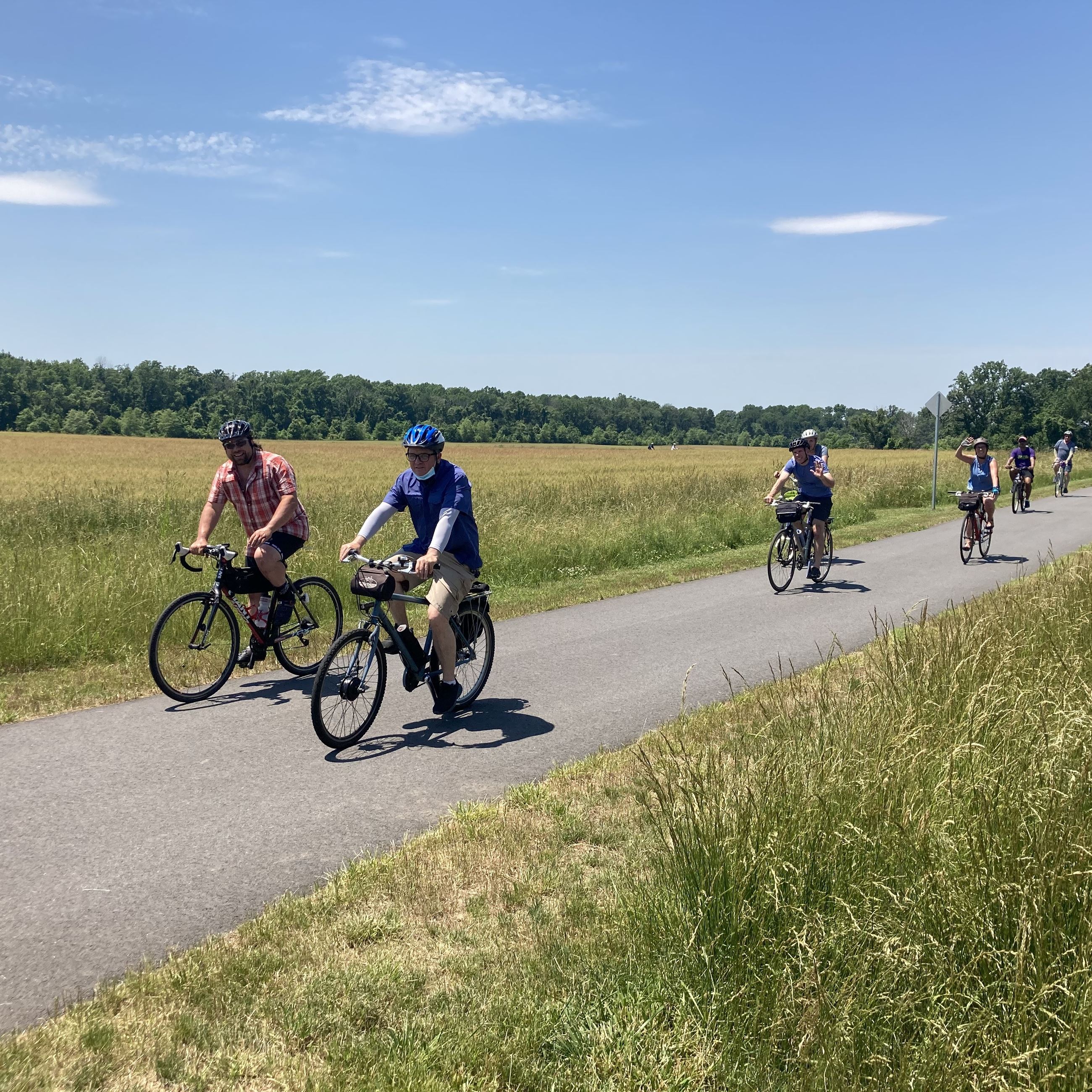 Heritage Trail cyclists 2 resized