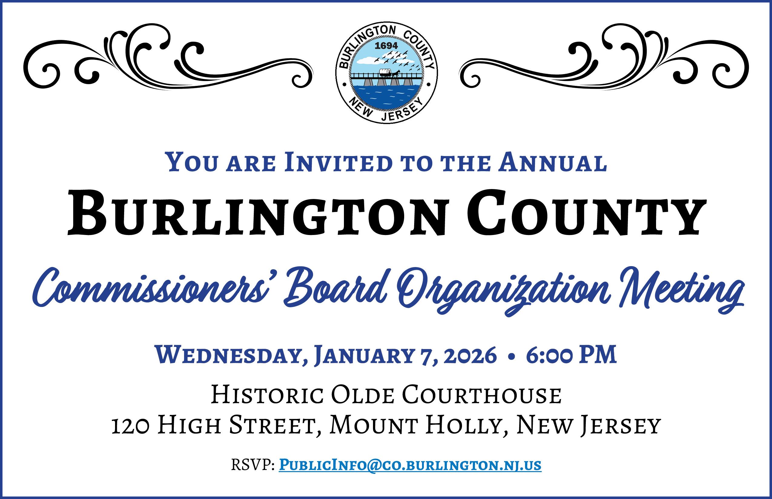 2026 Reorganization invitation