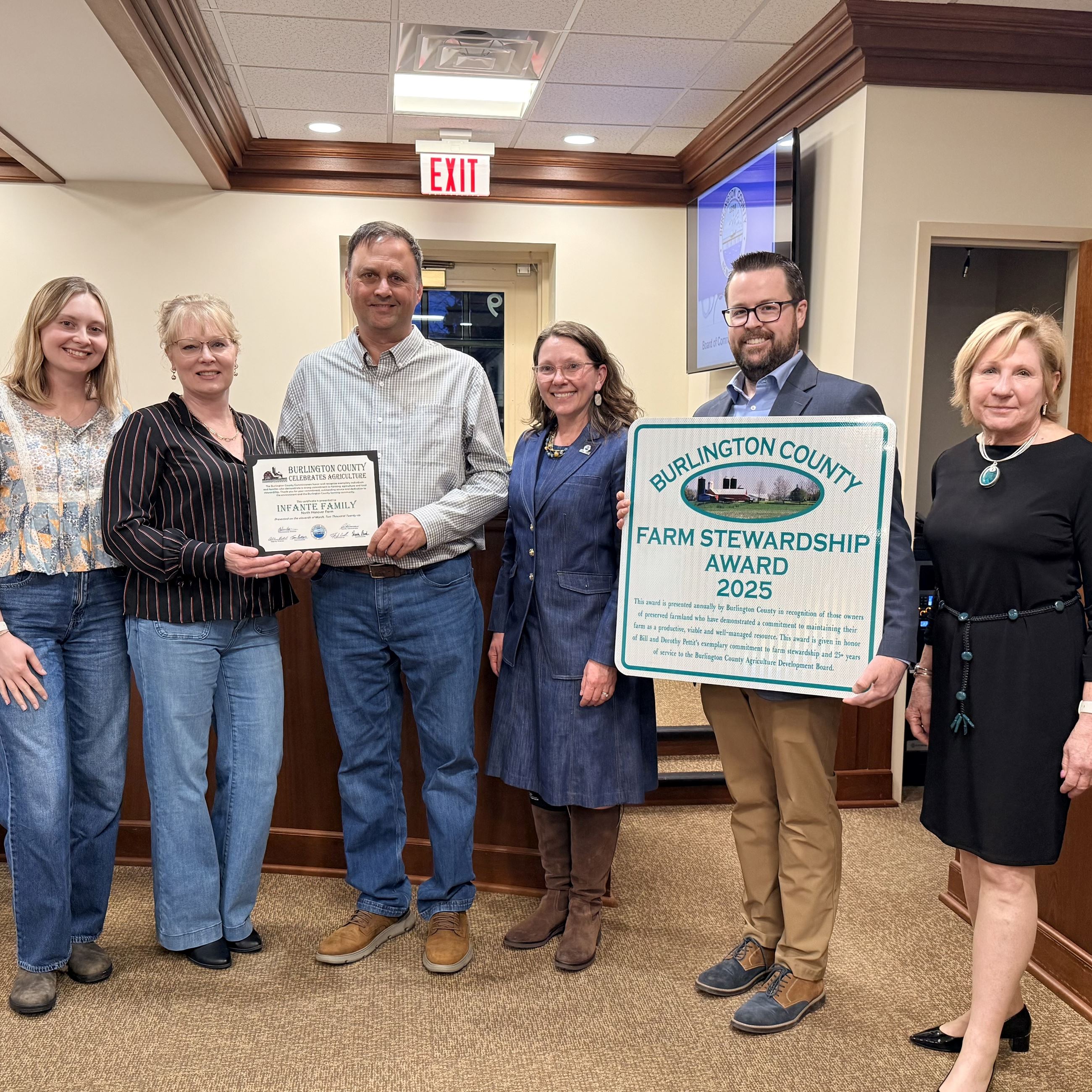 2025 Farm Stewarship Award presentation-Infante Family resized